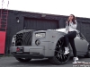 Cars & Girls Matte Gray Rolls-Royce Phantom & Model 004